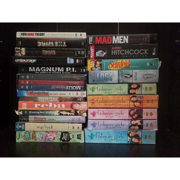 Lot Of 20 Estate Sale DVDs Variety Seasons Lot Personal Collection ~ Trl4#306